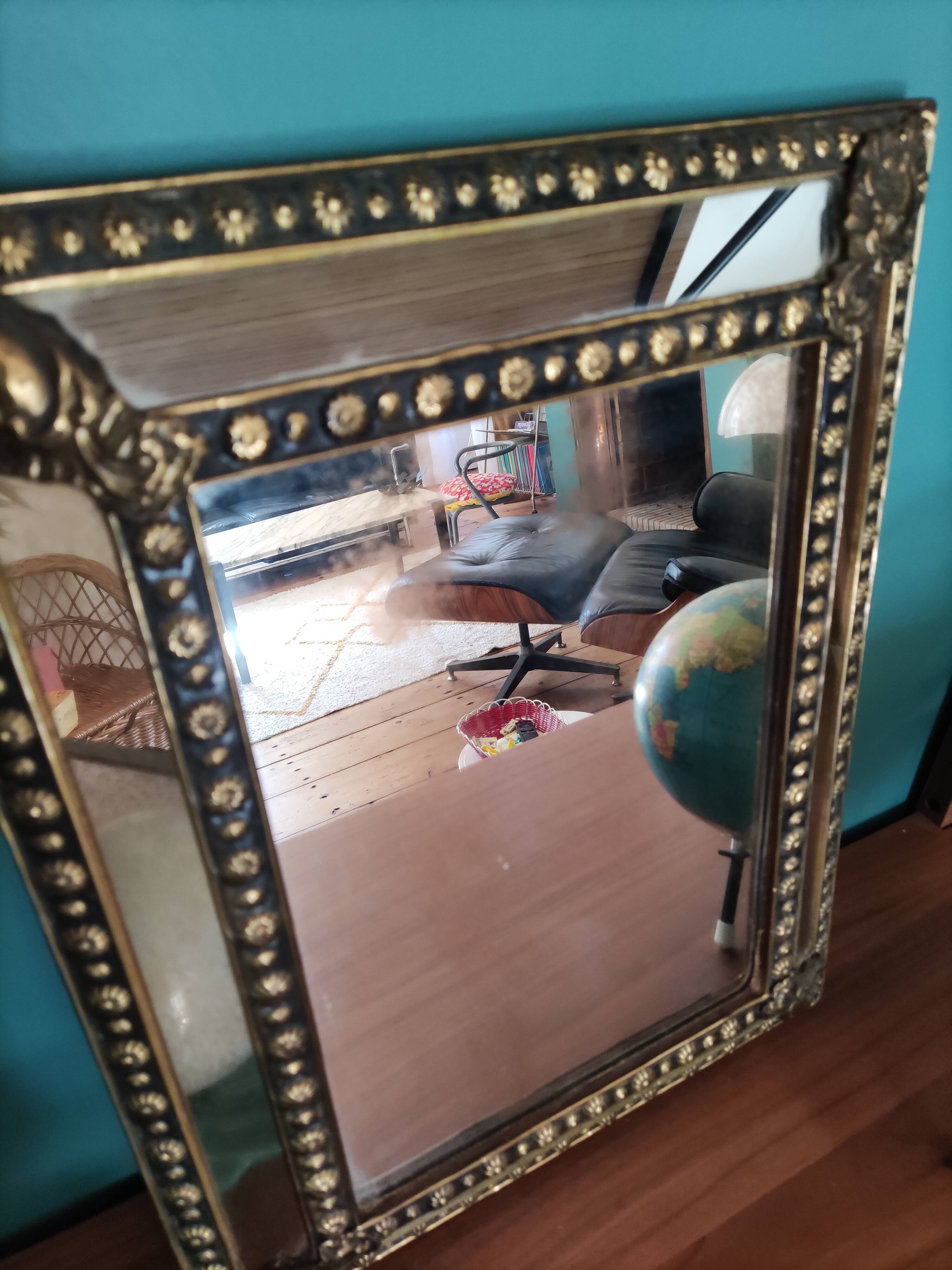 Brass parclose mirror