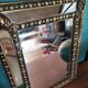 Brass parclose mirror