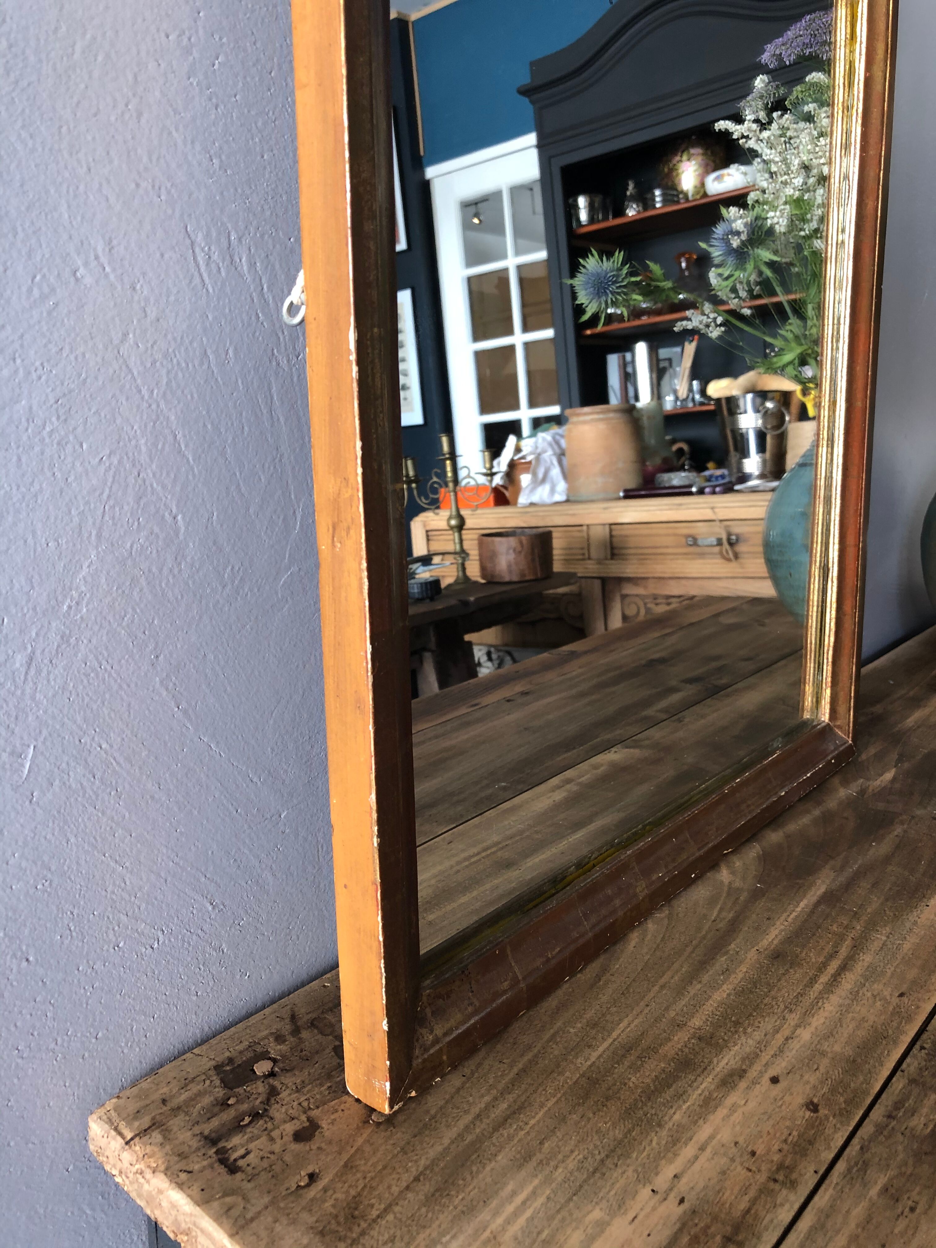 Old gold mirror 49 x 71 cm