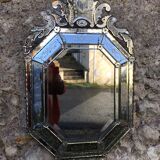 Venetian mirror XIXth 120 x 74 cm