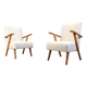 Pair of mid-century Dutch armchairs, 1960s