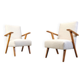 Paire de fauteuils néerlandais des années 60.