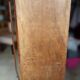 Walnut and walnut veneer display case 1 door circa 1900