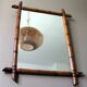 Bamboo mirror 78 x 60 from the 1920s/1930s
