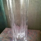 Crystal vase signed Kosta Boda