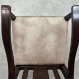 Art Deco office chair in the style of Charles Rennie Mackintosh.