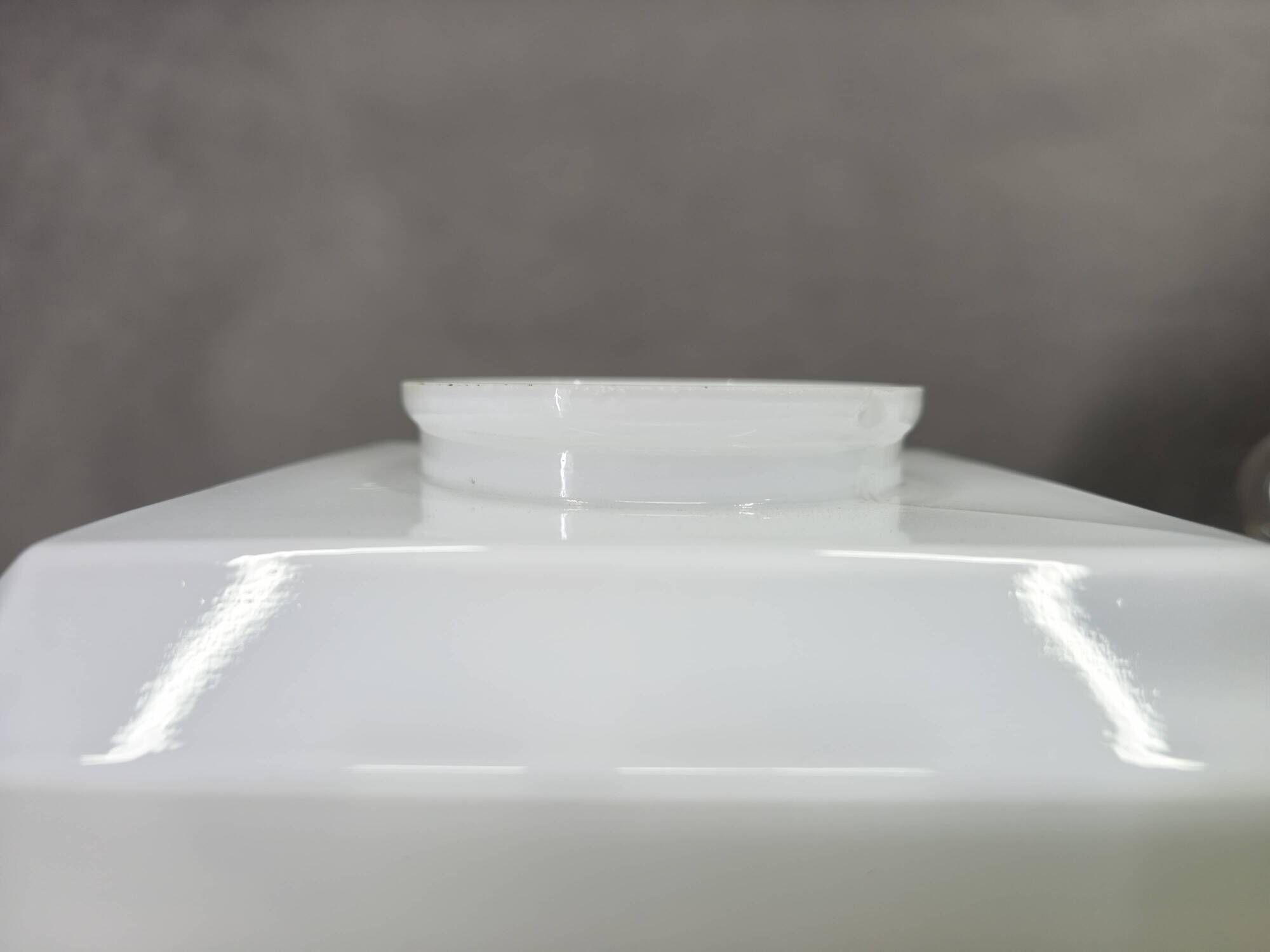 Pair of Art Deco Nickel Wall Lights with Milky Glass, 1930s