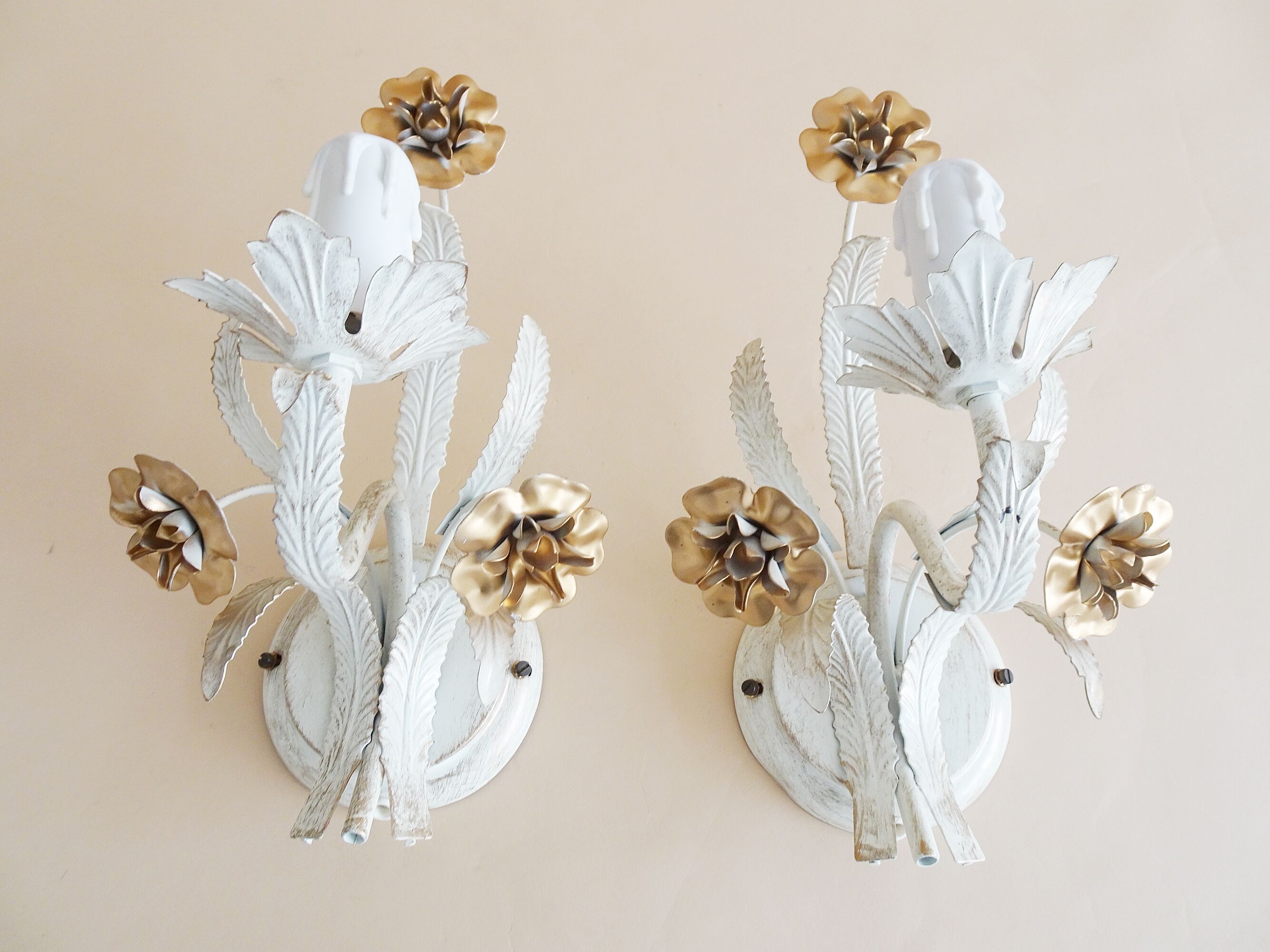 Wall lamp set in the Florentine style by Fischer Leuchten