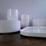 Dish service design by Massimo Vignelli