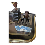 Antique Vases In Griotte Marble And Black Marble, Grand Tour, 19th Century