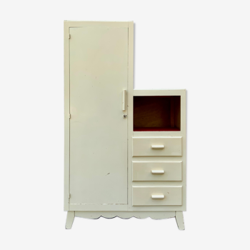 Vintage asymmetric cabinet