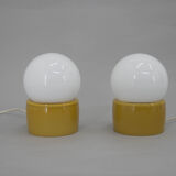 All Glass Design Table or Bedside Lamps, 1960s