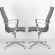 Paire de fauteuils de bureau ICF Una Chair Management