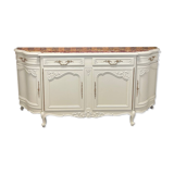 Old vintage marbled sideboard revamped