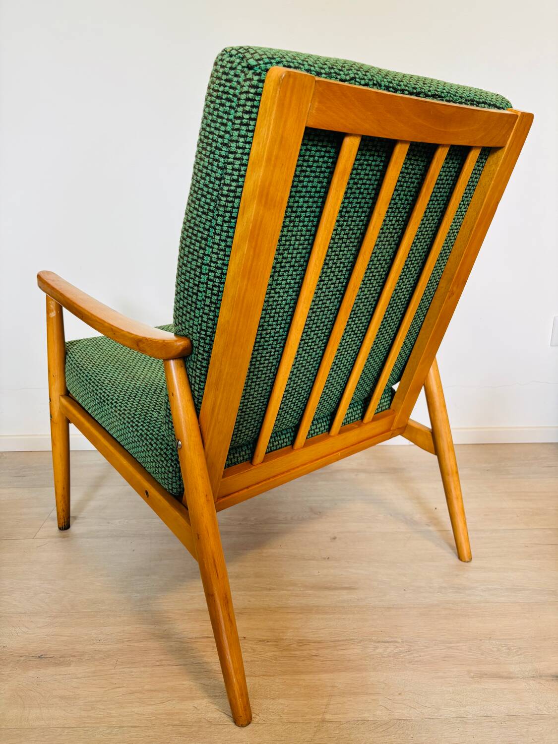 Fauteuil de salon vintage de Tchécoslovaquie des années 1960