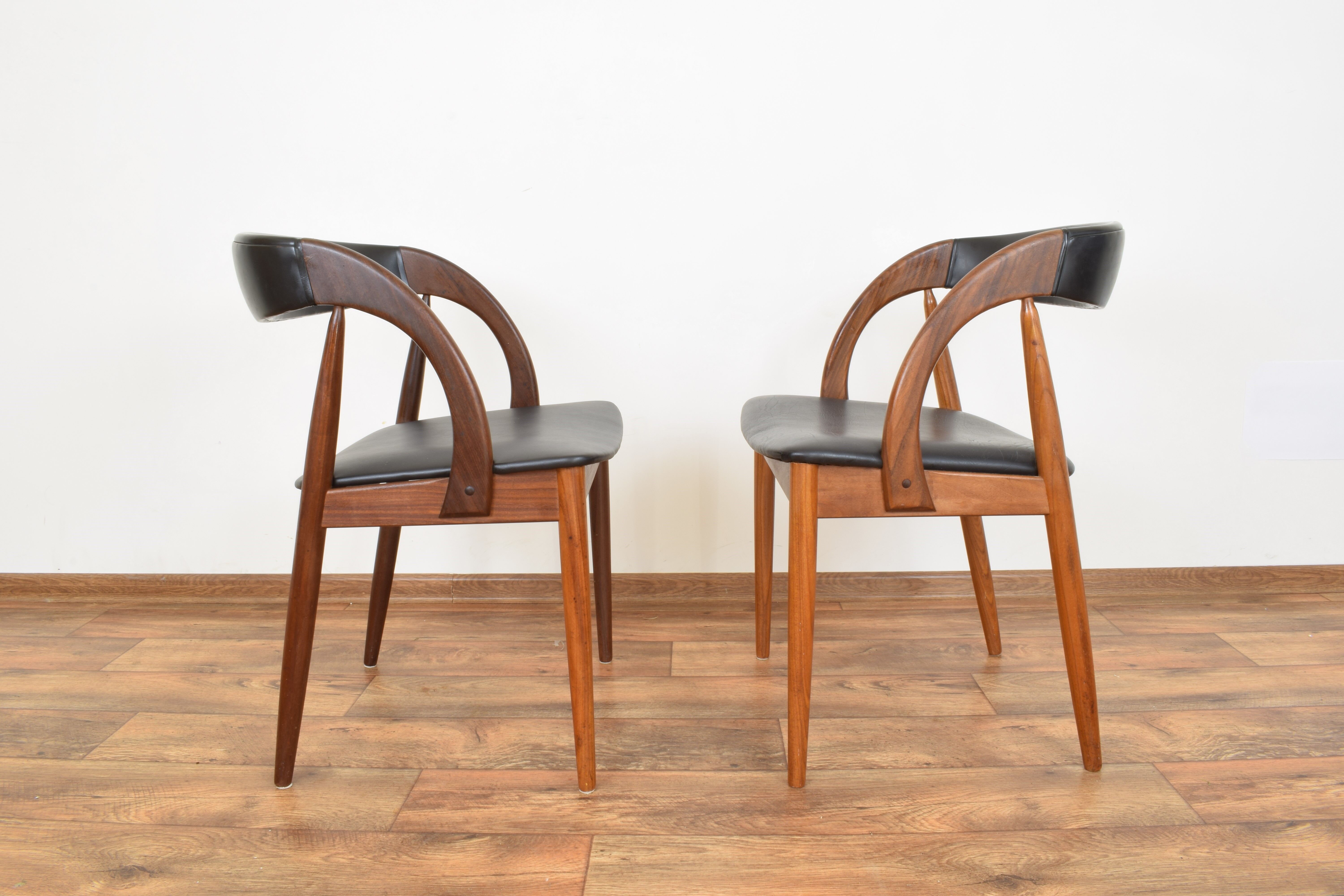 Mid-century danish dining chairs, 1960, set of 2