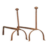 Brutalist armchairs, 1940s, set of 2