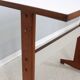Mid century wood and formica desk 1950s, set of 2