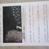 Original poster exhibition Lars Bo, 1968