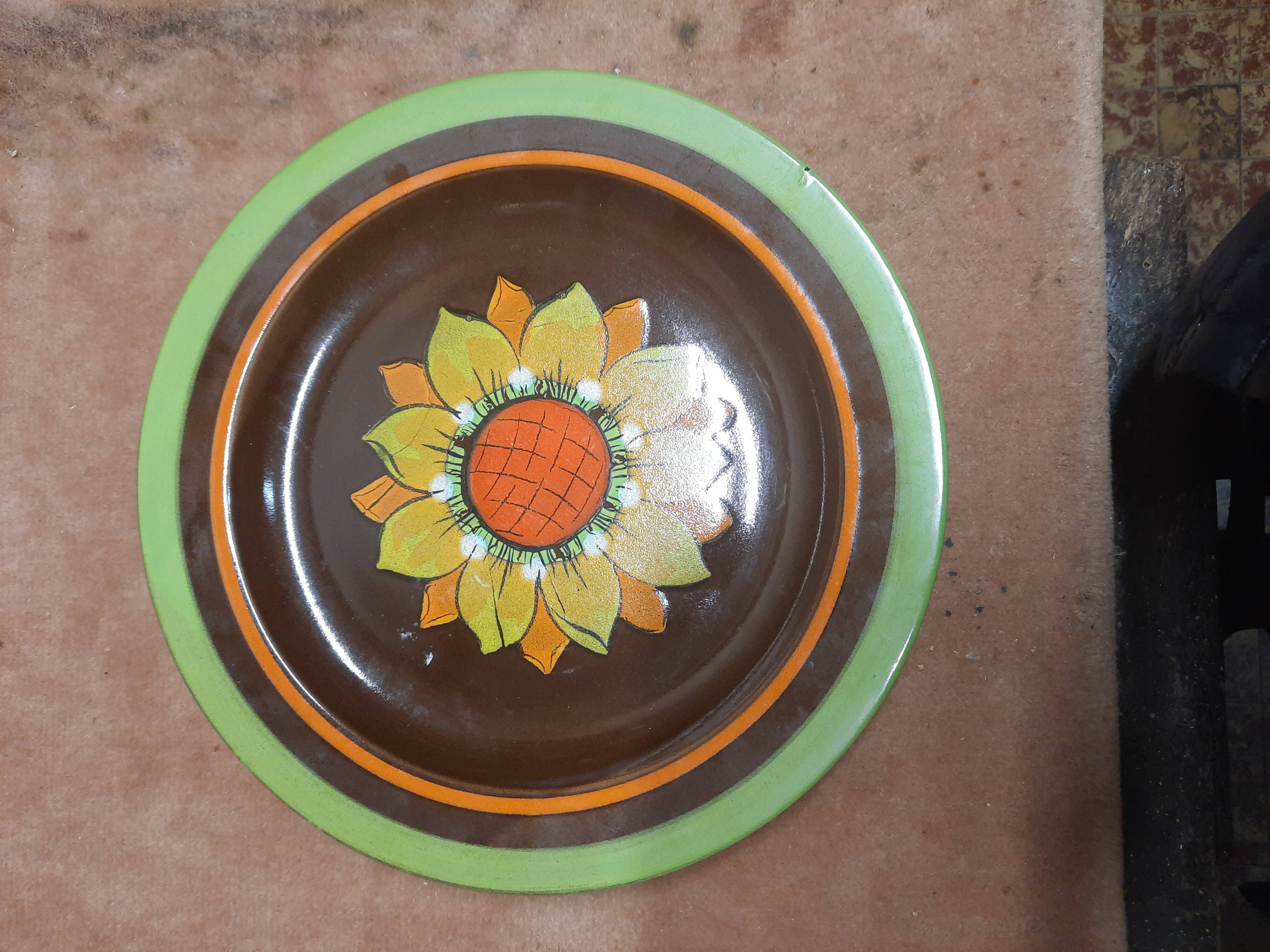 Assiette déco murale