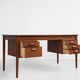 Danish desk in teak by Børge Mogensen for Søborg 1960s