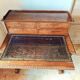 Antique desk in louis philippe style made of wood