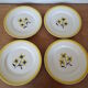 4 assiettes plates