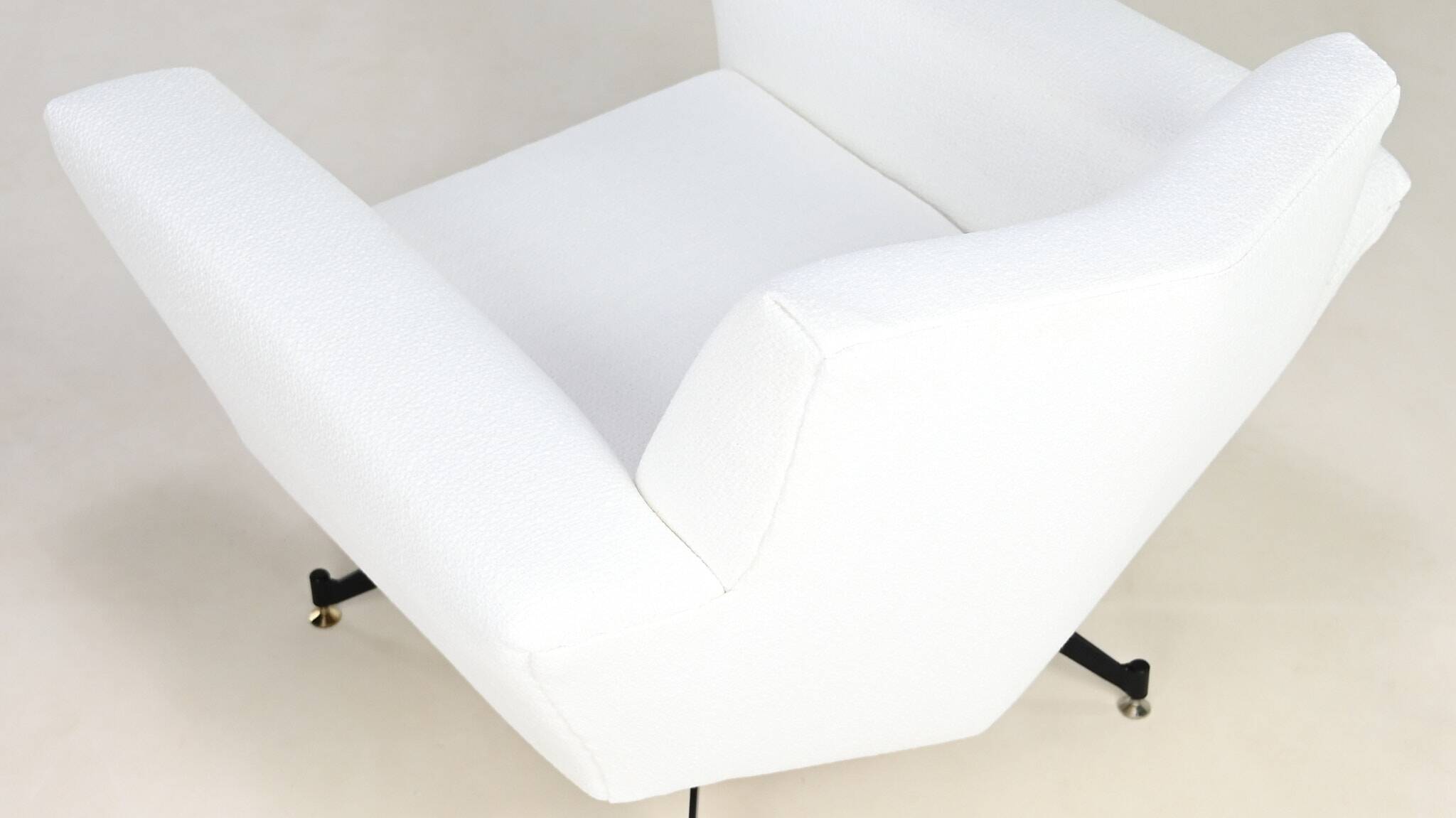 Studio Tecnico APA, Pair of Armchairs Model M530 for Lenzi. Italy C.1950