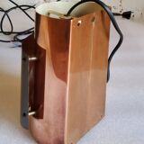 Vintage black brass 'østerport' pendant and wall lamp by Bent Karlby for Lyfa, Denmark 1960s