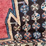 Vintage Persian carpet mazlaghan 126x192 cm