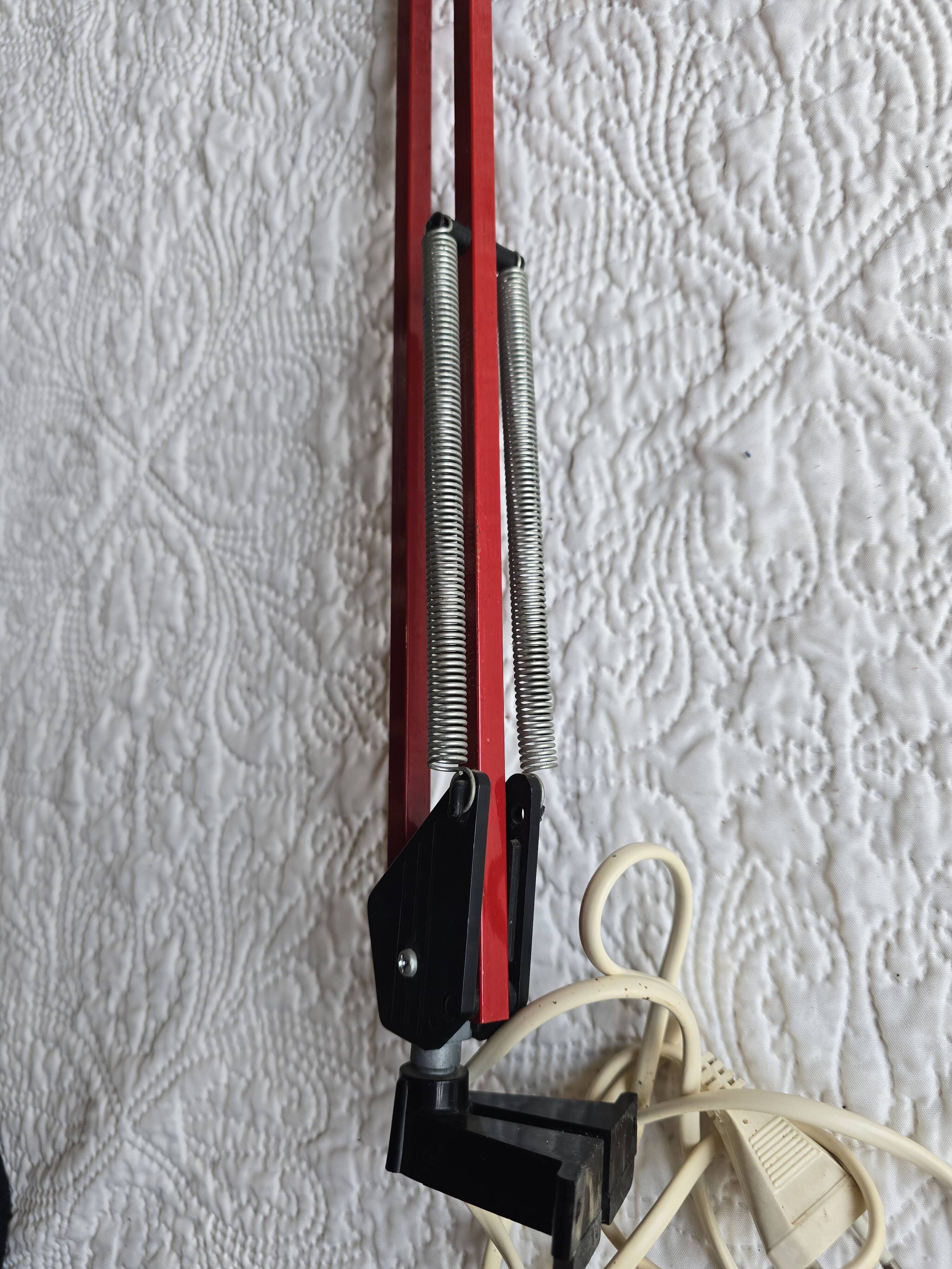 Lampe industrielle Polyair Diana type Combi 3 rouge
