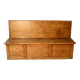 19th Century Spruce Bench Chest