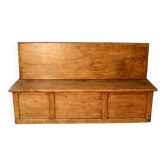 19th Century Spruce Bench Chest