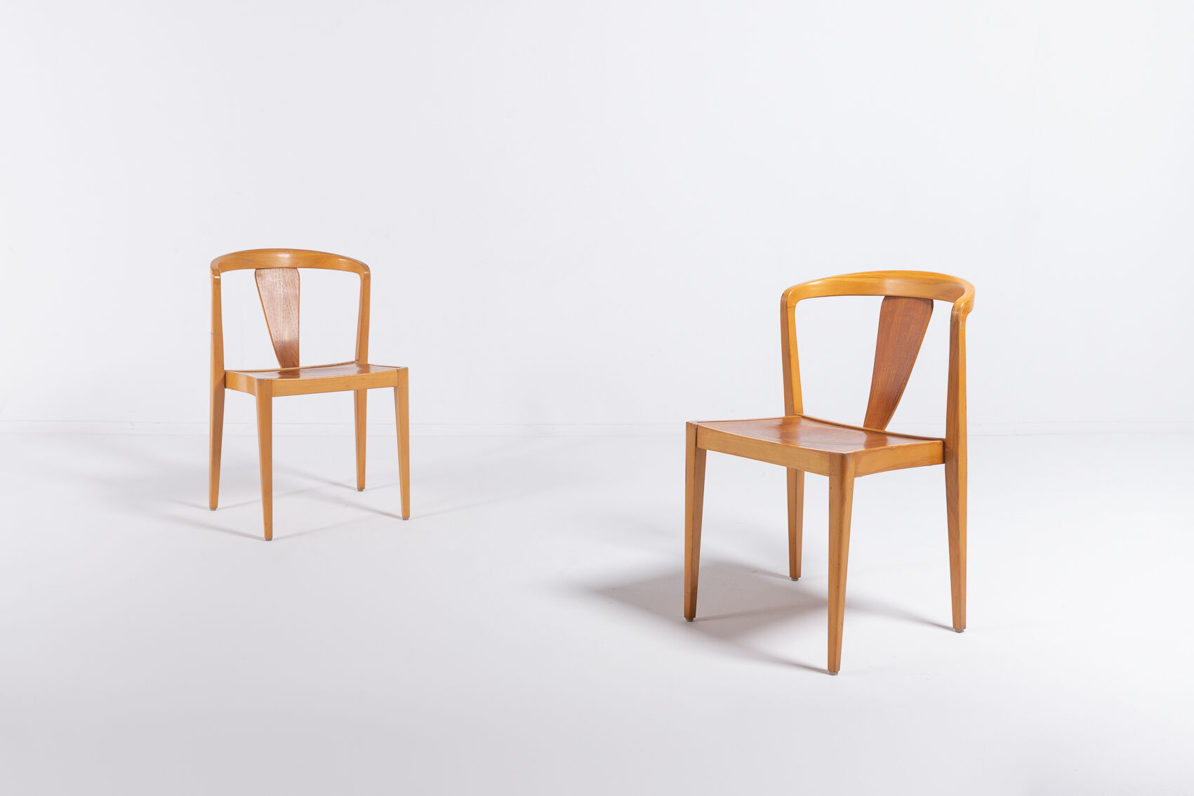 Set de 4 chaises par Axel Larsson pour Bodafors 1960