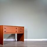 Vintage Midcentury 'Stag' Teak Console Table / Dressing Table /Drawers/ Sid