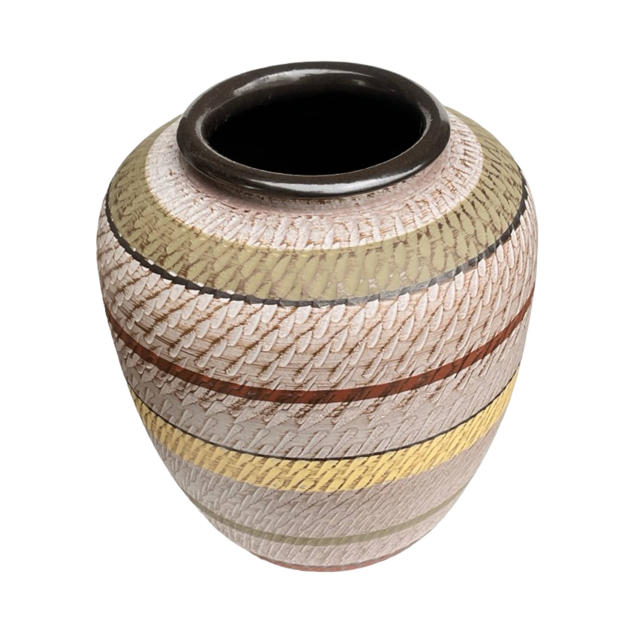 Dümler & Breiden "Faux Klinker" floor vase, type 29/25, Germany 1970s