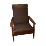 Scandinavian armchair in vintage teak