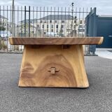 Coffee table in solid Suar
