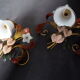 set Wall lamps Decor floral italy 36cm Paterno Franco