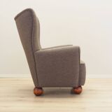 Fauteuil lounge, design scandinave, fabrication : Danemark