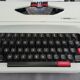 Typewriter Japy Baby Hermes white ribbon new Like NEW