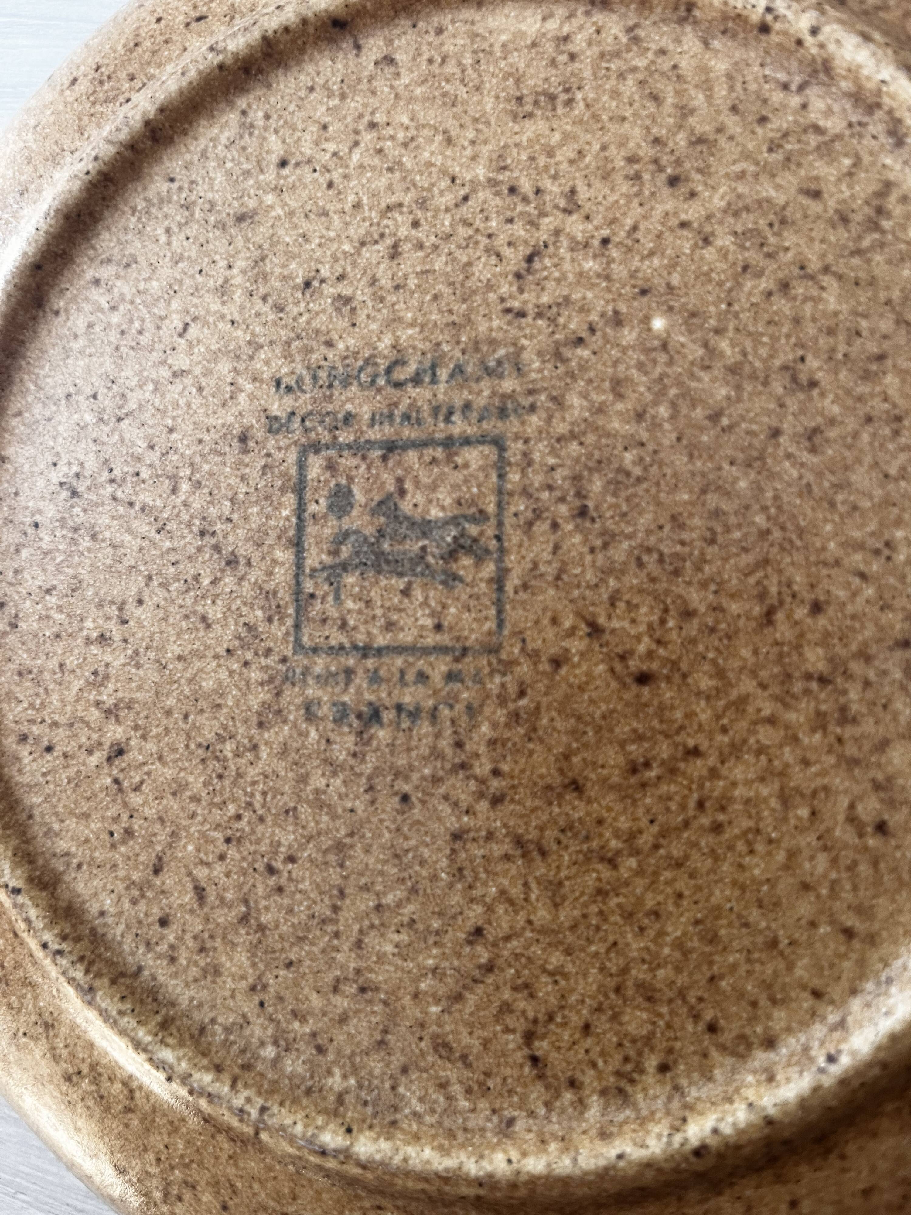 Longchamp dessert plates