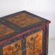 Antique folk art style chest with floral motifs (c.1920)