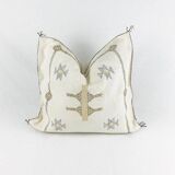 Traditional Berber wool cushion, 60cm x 60cm