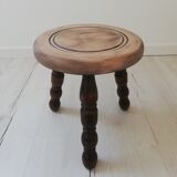 Vintage tripod stool