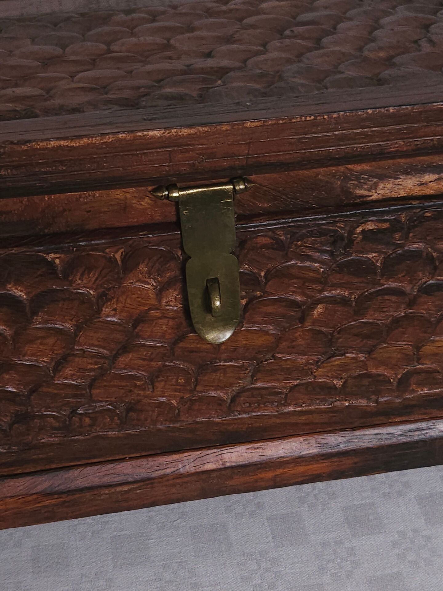 Antique wooden box