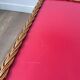 Table basse rotin et Formica
