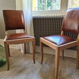 Set of 2 chic vintage chairs