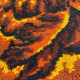 Tapis ancien français art déco 92x180 cm