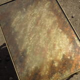 Bronze and eglomised glass nesting tables